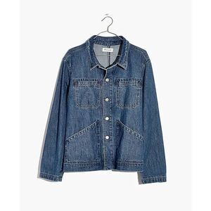 Madewell Denim Patch Pocket Chore Coat xxs